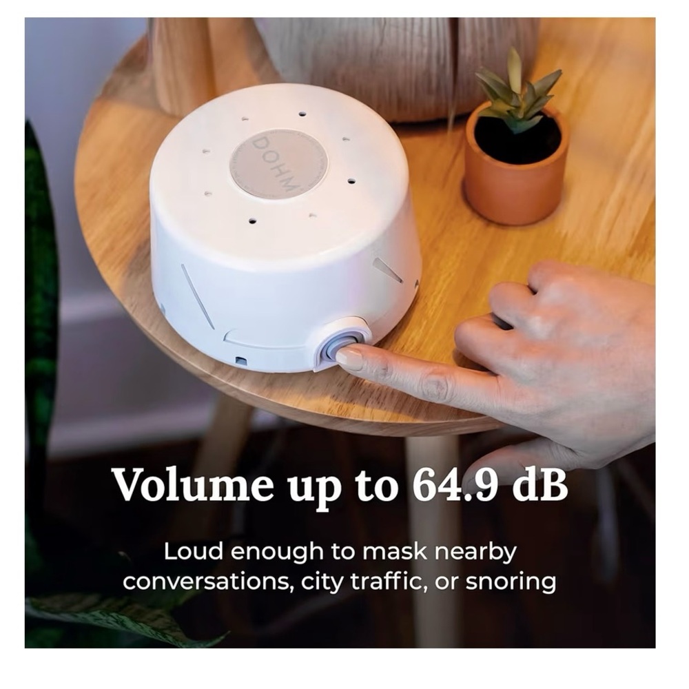 Yogasleep Dohm Classic (White) The Original White Noise Sound Machine NEW